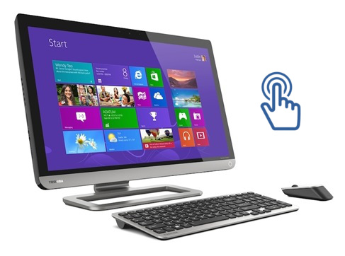 Toshiba 23" All-In-One Touchscreen PC
